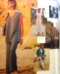 1592 VOGUE ADRI EZ JACKET, TUNIC, TOP, STRAIGHT -A-SKIRT, PANTS PATTERN 8-12 or 14-18 choice